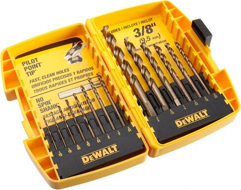 DEWALT Black Oxide Drill Bit Set, 20-Piece (DW1177) in Saudi Arabia