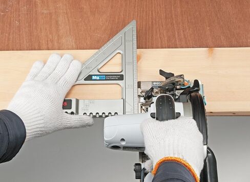 Tajima MRG-M90M Circular Saw Guide Mobile 90, Magnesium, Length 7.9 inches (200 mm) in Kuwait