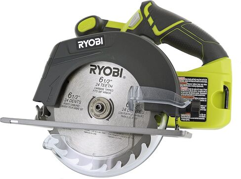 Ryobi P507 One+ 18V Lithium Ion Cordless 6 1/2 Inch 4,700 RPM Circular Saw w/ Blade (Battery Not Included, Power Tool Only) in Kuwait