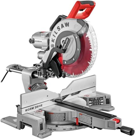 SKIL SPT88-02 12 In. Worm Drive Dual Bevel Sliding Miter Saw with Diablo blade in Saudi Arabia
