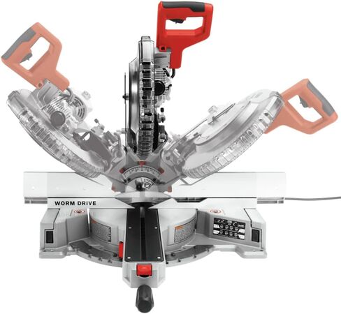 SKIL SPT88-02 12 In. Worm Drive Dual Bevel Sliding Miter Saw with Diablo blade in Saudi Arabia