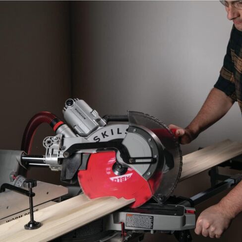 SKIL SPT88-02 12 In. Worm Drive Dual Bevel Sliding Miter Saw with Diablo blade in Saudi Arabia