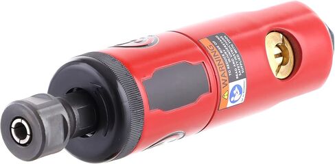 Chicago Pneumatic CP875 - أداة طاحونة الهواء، لحام، أعمال النجارة، تفاصيل السيارات، ملمع من الفولاذ المقاوم للصدأ، شديد التحمل، مطحنة زاوية قائمة، 1/4 بوصة (6 مم)، 0.3 حصان / 220 وات - 22500 دورة في الدقيقة in Kuwait