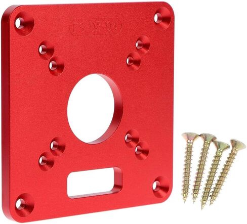 PIAOPIAONIU 1 Pcs Universal Aluminum Router Table Insert Plate Trimming Machine Flip Board for Woodworking Benches Router Table Plate in Kuwait