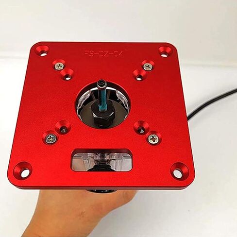 PIAOPIAONIU 1 Pcs Universal Aluminum Router Table Insert Plate Trimming Machine Flip Board for Woodworking Benches Router Table Plate in Kuwait