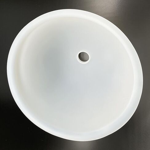 Hole Saw Dust Bowl, Drill Dust Bowl, Overhead Drilling Dust Cover, Dust Collector for Installing Recessed Ceiling Lights and other Drilling Works -Not Including Hole Saw and Drill Driver (White) in Kuwait