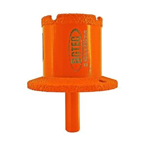 BGTEC Diamond Core Drill Bit, Diameter 45x60mm Triangle Shank Sink/Washbasin Basin Opener for Porcelain Marble Ceramic Tile Granite Stone