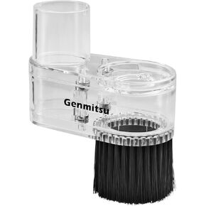Genmitsu CNC Dust Shoe ABS Cover Cleaner for 3018 Series CNC Router/CNC Machines with a 42mm Diameter Motor, Hose Adapter Outer Diameter 38mm (1.5″), Transparent