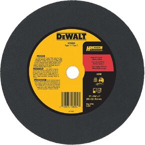 DEWALT 14" Chop Saw Blade, Metal Cut-Off Wheel (DW8001)