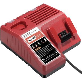 JYJZPB Multi Voltage Battery Charger for Milwaukee 48-59-1812 M12 & M18 Battery 48-11-1850 48-11-1840 48-11-1815 48-11-1828 in Kuwait