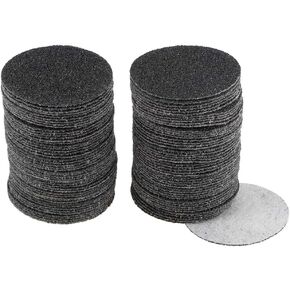 uxcell 2-Inch Hook and Loop Sanding Disc Wet/Dry Silicon Carbide 60 Grit 100 Pcs