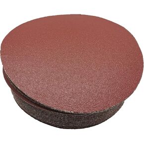 40 Pcs 7-Inch 40 Grit Hook and Loop Sanding Discs Sandpaper for Random Orbit Sander in Saudi Arabia