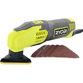 Ryobi DS1200 .4 Amp 13,000 OBM Corded 2-7/8" Detail Sander w/ Triangular Head and 5 Sanding Pads in Kuwait