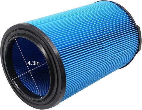 2 Pcs VF6000 Replacement Filter for Ridgid Shop Vac 5-20 Gallon Wet Dry Vac | VF6000 5-Layer HEPA Filter for Rigid Shop Vac WD5500 WD0671 WD6425 WD7000, for Husky 6-9 Gallon, Washable & Reuseable in Saudi Arabia