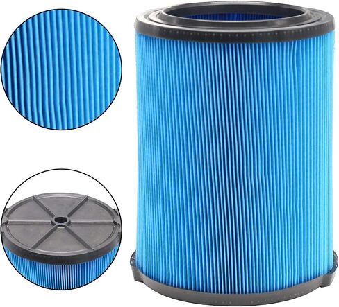 2 Pcs VF6000 Replacement Filter for Ridgid Shop Vac 5-20 Gallon Wet Dry Vac | VF6000 5-Layer HEPA Filter for Rigid Shop Vac WD5500 WD0671 WD6425 WD7000, for Husky 6-9 Gallon, Washable & Reuseable in Saudi Arabia