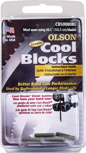 OLSON SAW CB50080BL 9-Inch Benchtop Band Accessory Cool Blocks in Saudi Arabia