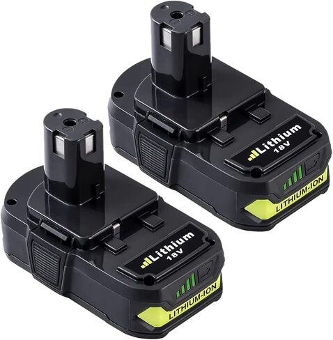 Bonadget 2Pack 18V 3.5Ah بديلة لبطارية ليثيوم Ryobi 18V One Plus P102 P103 P104 P105 P107 P108 P109 أدوات لاسلكية in Kuwait