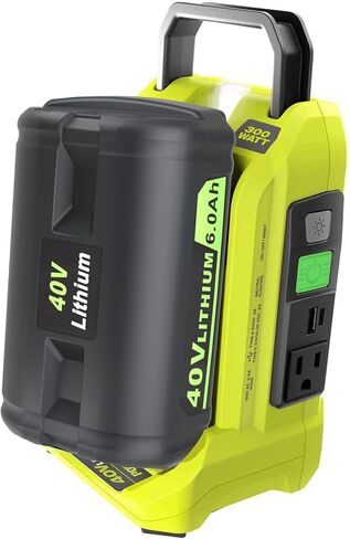 بطارية JYJZPB 6.0Ah 40V لاستبدال بطارية Ryobi 40V OP4040 OP4026 OP4030 OP4050 OP4060A متوافقة مع حزم بطاريات ليثيوم أيون للأداة اللاسلكية 40 فولت من Ryobi in Kuwait