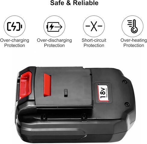 Zuliati 2 حزمة 18 فولت 3.6Ah PC18B بطارية متوافقة مع كابل بورتر 18 فولت بطارية Ni-Mh PC188 PC18B PC18B-2 PC18BLEX PCC489N PCMVC PCXMVC أدوات كهربائية لاسلكية بطارية in Kuwait