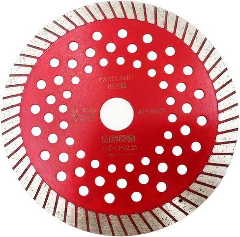 Bardland HNT-156 Diamond Blade 6" (156mm) - Fast and Smooth Wet and Dry Cutting Circular Saw for GP Construction/Concrete/Roof Tiles/Stone(HNT-156 6"/ 1 Packing) in Saudi Arabia