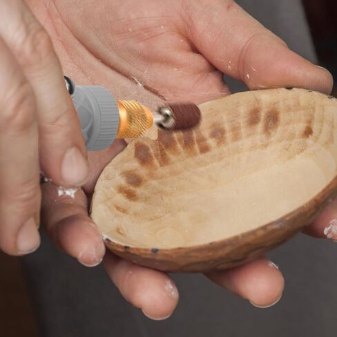 GOXAWEE Mini Cordless Rotary Tool with 100pcs Accessories, 5-Speed and USB Charging, Multi-Purpose Power Rotary Tool with 3.7V Li-ion Battery for Handmade Crafting and DIY Creations.(Light Grey) in Kuwait