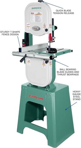 Grizzly Industrial G0555 - The Classic 14" Bandsaw in Saudi Arabia