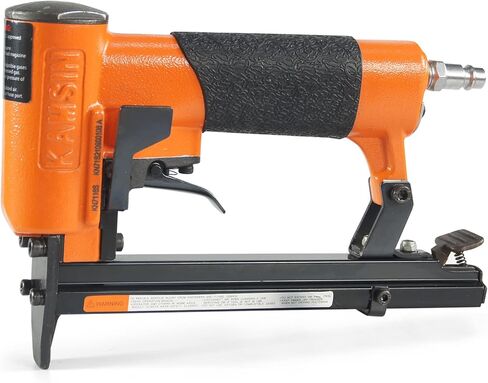 Kamsin KN7116S 22 Gauge Pneumatic Upholstery Stapler Continuous Firing 3/8-Inch Crown  1/4-Inch to 5/8-Inch Leg Length Fine Wire Stapler ,Furniture Stapler for Furniture and Fabric (KN7116S) in Saudi Arabia