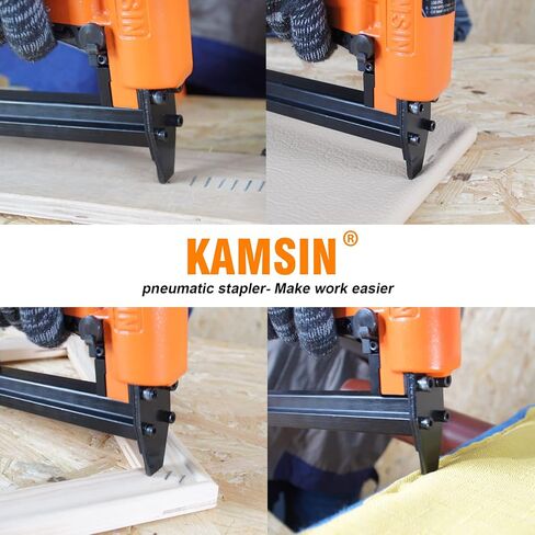 KAMSIN KN8016 Fine Wire 21-Gauge Upholstery Stapler for 80 Series Staples with 1/2-Inch Crown and 1/4-Inch to 5/8-Inch Leg Length (8010 Staples (10mm)) in Saudi Arabia