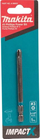 Makita A-96811 ImpactX™ #1 Phillips 3-1/2″ Power Bit in Saudi Arabia