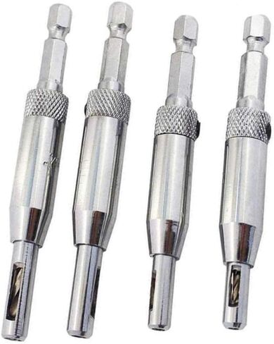 Drill Bit 4Pcs HSS Door Window Cabinet Self Centering Hinge Drill Bits for Opening Hole in Saudi Arabia