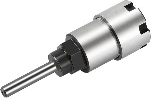 1/4 Inch Shank Router Bit Collet ER20 M Extension Chuck Converter Adapter | Convert 1/2-Inch & 1/4-Inch Shank Bits with ER20 Spring Collet, Router Collet, ER20 M Type Collet Chuck Wrench Spanner in Saudi Arabia