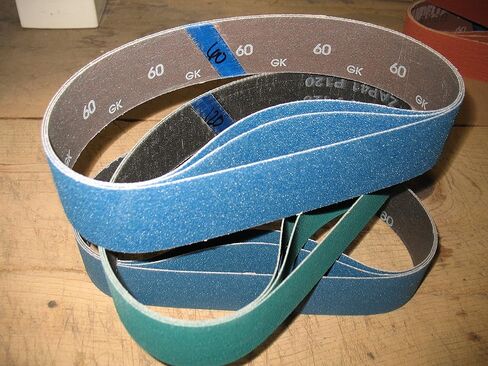 2X28 9 Piece ALL 60 GRIT Abrasive Belt Kit-Fits Eastwood Sander in Saudi Arabia