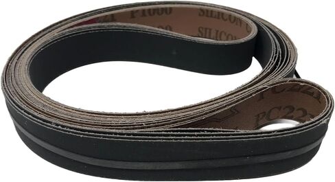 1X72 Silicon Carbide Sharpening & Sanding Belts for 2X72 Belt Sanders 6 Packs (120 Grit) in Saudi Arabia