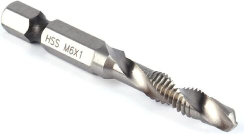 لقمة مثقاب، M6 HSS 1/4 بوصة، لقمة مثقاب ذات ساق سداسية، أجزاء أدوات الطاقة، لقمة مثقاب مركبة ذات ساق سداسية in Kuwait