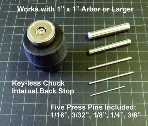 Arbor Press Magnetic Pin Press 3/8" Chuck Tool, APMT0.375 … in Kuwait