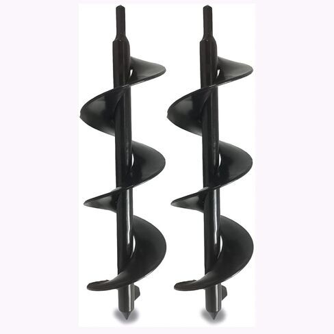 Ashman Auger 12inch Pack Two، حديقة النباتات زهرة لمبة اوجير لزراعة شتلات المصباح in Kuwait