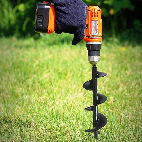 Ashman Auger 12inch Pack Two، حديقة النباتات زهرة لمبة اوجير لزراعة شتلات المصباح in Kuwait