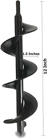 Ashman Auger 12inch Pack Two، حديقة النباتات زهرة لمبة اوجير لزراعة شتلات المصباح in Kuwait