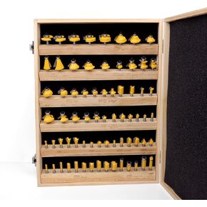 MNA Router Bits Set 1/2 Inch Shank 丨70 - Piece Set.