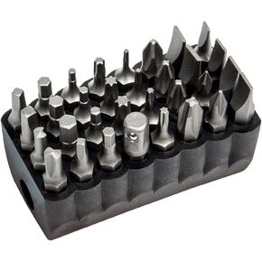 Klein Tools 32525 Tamperproof Bit Set, 32-Piece, Magnetic, TORX, Hex, Spanner, TORQ, Triwing Screwdriver Bits in Saudi Arabia