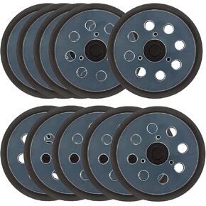 AxPower 4 Packs 5 inch 8 Hole Replacement Sander Pads 5" Hook and Loop Sanding Backing Plates for Makita 743081-8 743051-7, DeWalt 151281-08 DW4388, Porter Cable, Hitachi 324-209 in Kuwait