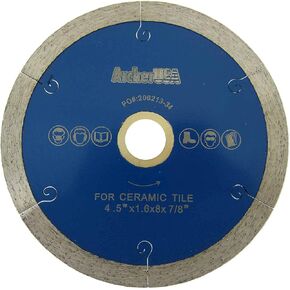 Archer PRO 12" in. J-Slot Continuous Diamond Blades, Wet Tile Saw Blades for Porcelain or Ceramic Tile Cutting