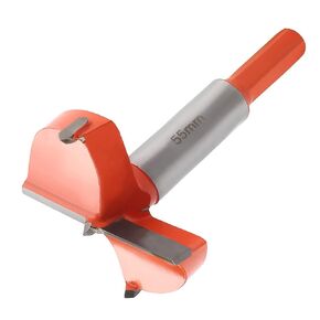 لقم مثقاب Utoolmart Forstner، أداة قطع خشب الكربيد الأسمنتي 55 مم، قاطع منشار ثقب النجارة السداسي، طول 85 مم، لقمة ثقب النجارة، برتقالي، قطعة واحدة