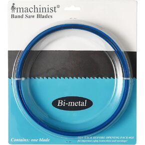 Imachinist S891224 M42 89 بوصة × 1/2 بوصة × 0.025 بوصة شفرات منشار حزامي معدنية ناعمة ثنائية المعدن (24TPI) in Kuwait