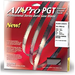 Olson Saw APG73889 AllPro PGT Band 4-TPI Hook Saw Blade, 3/8 by .025 by 89-1/2-Inch in Kuwait