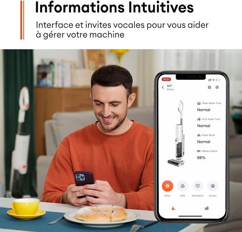 التينيك مكنسة كهربائية ايه سي 1 للاستخدام الرطب والجاف in Kuwait