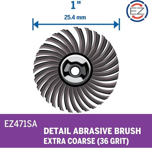 Dremel EZ472SA 120-Grit Detail Medium Abrasive Brush in Saudi Arabia