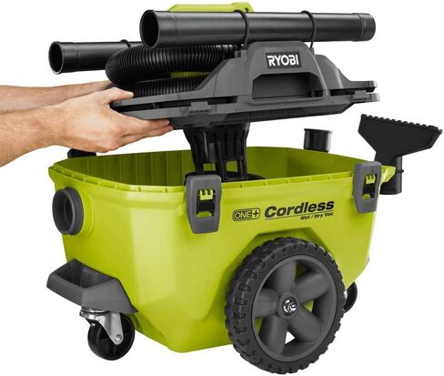 Ryobi 18 Volt ONE+ 6 Gal. Cordless Wet/Dry Vacuum (Tool Only) (Non-Retail Packaging) in Saudi Arabia