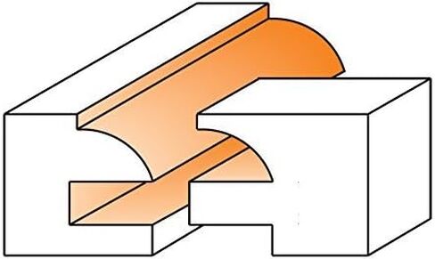 CMT 891.502.11 2-Piece Rail & Stile Bit Set, 1/2-Inch Shank, 1-3/4-Inch Diameter, Carbide-Tipped in Saudi Arabia
