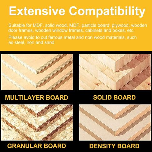Frame Crown Mitered Door & Drawer Panel Molding Router Bit Set 1/2" Shank , Newdeli Woodworking Milling Cutters 2PCS, Miter Wood Cutter for Doors, Tables, Shelves in Saudi Arabia